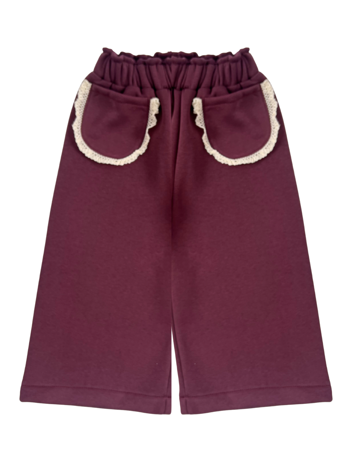 Spodnie dresowe bordowe