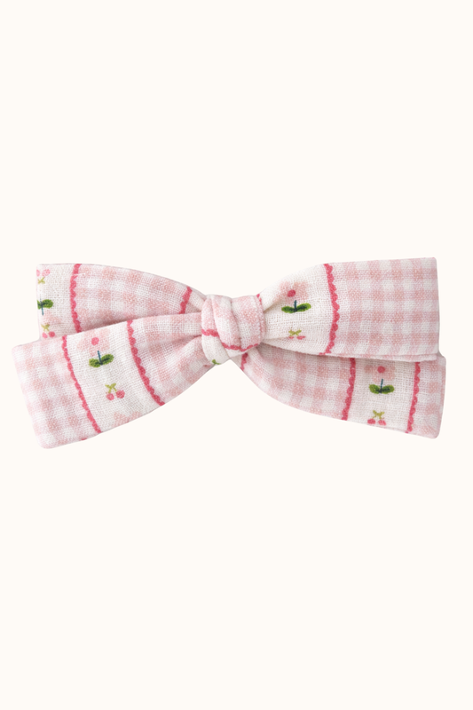 Spring mała kokardka vichy chèri - kolory