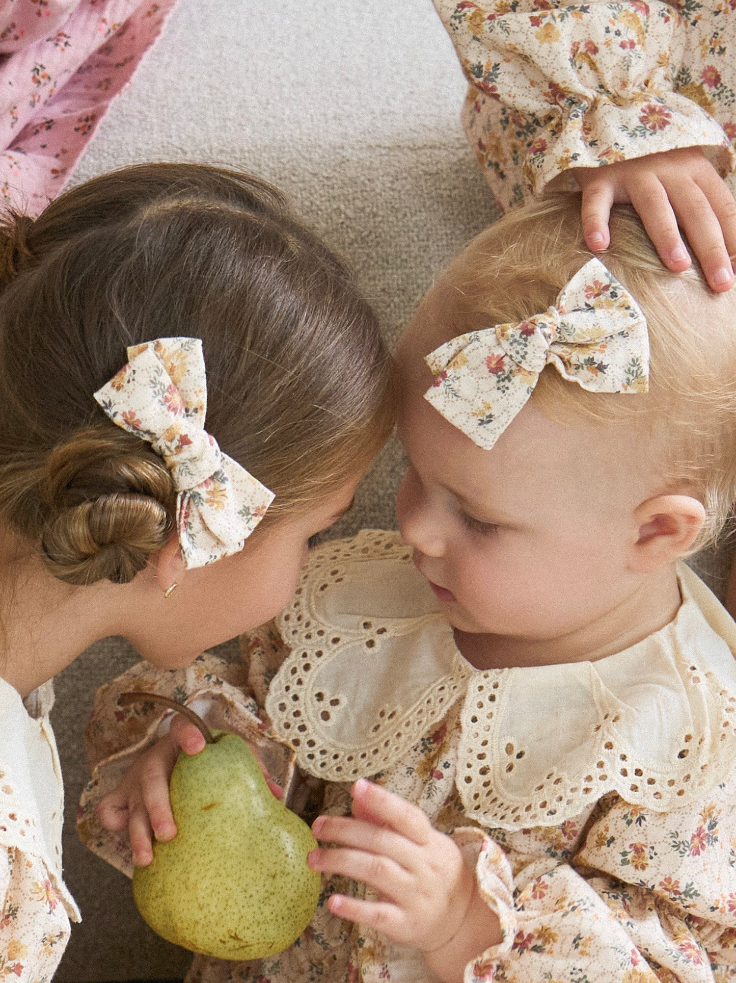 Kokardka w kwiatuszki