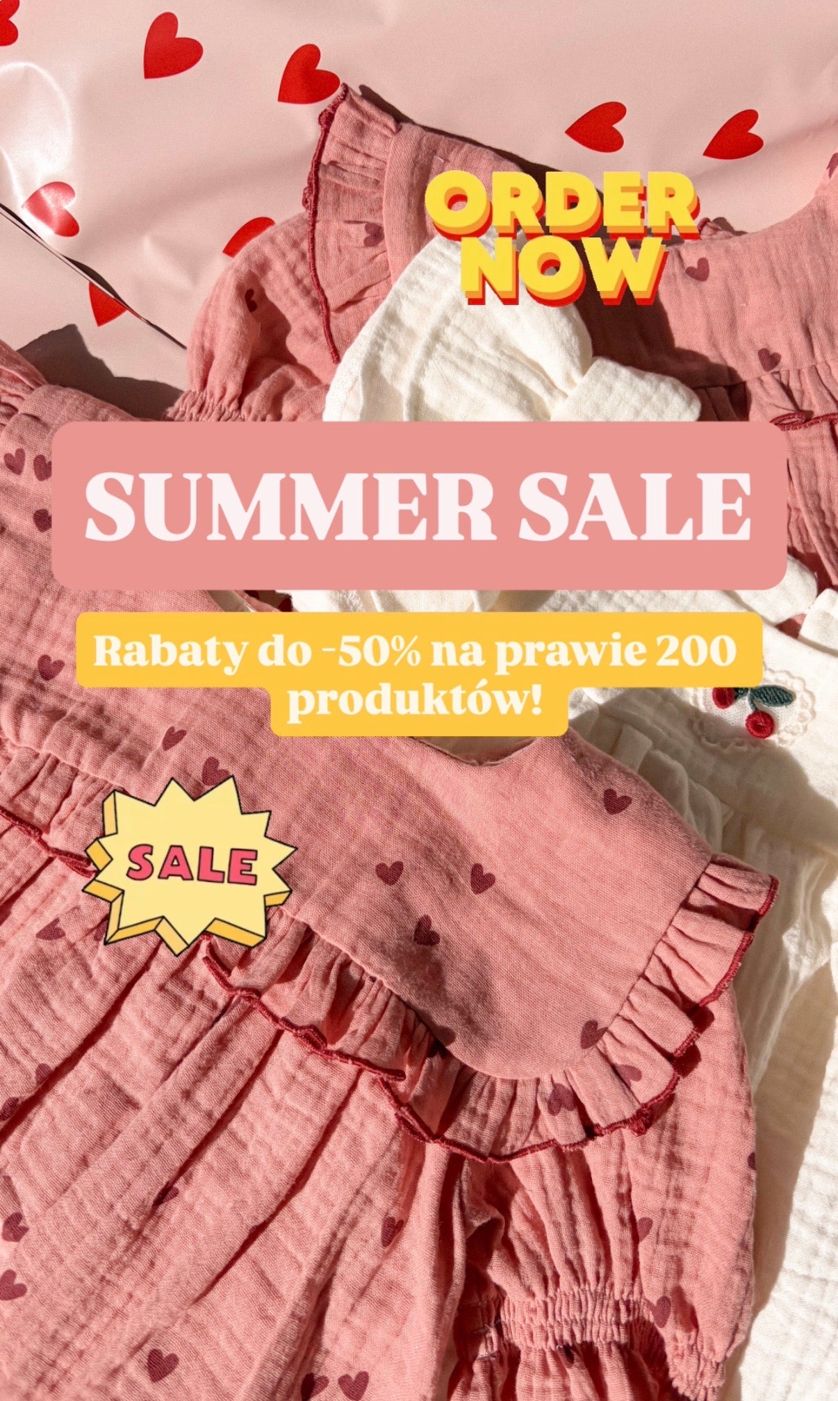 Wyprzedaż do -50% 🍦