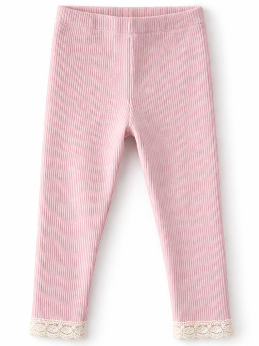 Legginsy jasny pudrowy róż