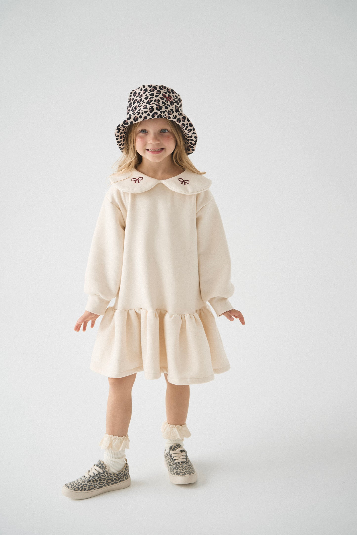 Sukienka z kokardkami - trzy kolory