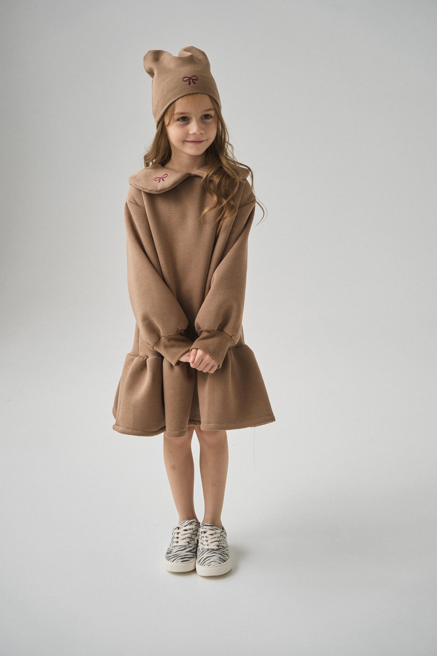 Sukienka z kokardkami - trzy kolory