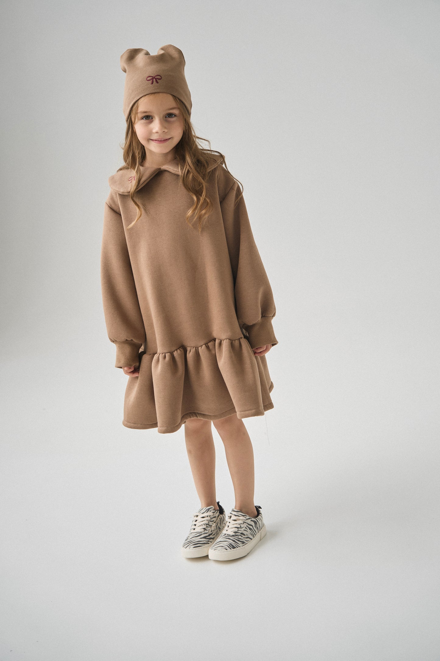 Sukienka z kokardkami - trzy kolory