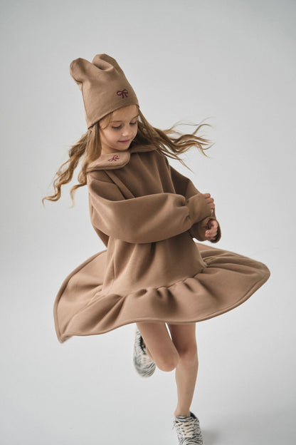 Sukienka z kokardkami - trzy kolory