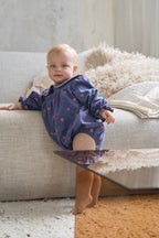 Vichy lace rompers