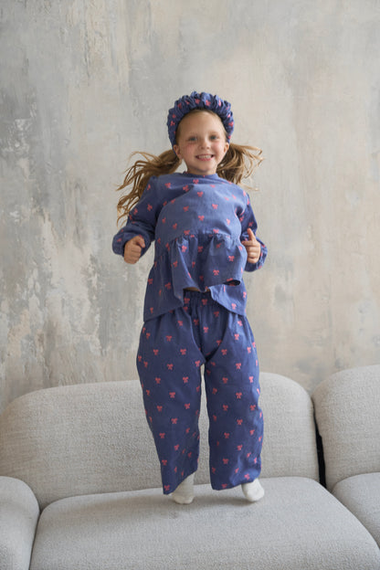 Komplet w kokardki - 2kolory