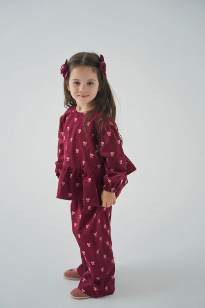 Komplet w kokardki - 2kolory