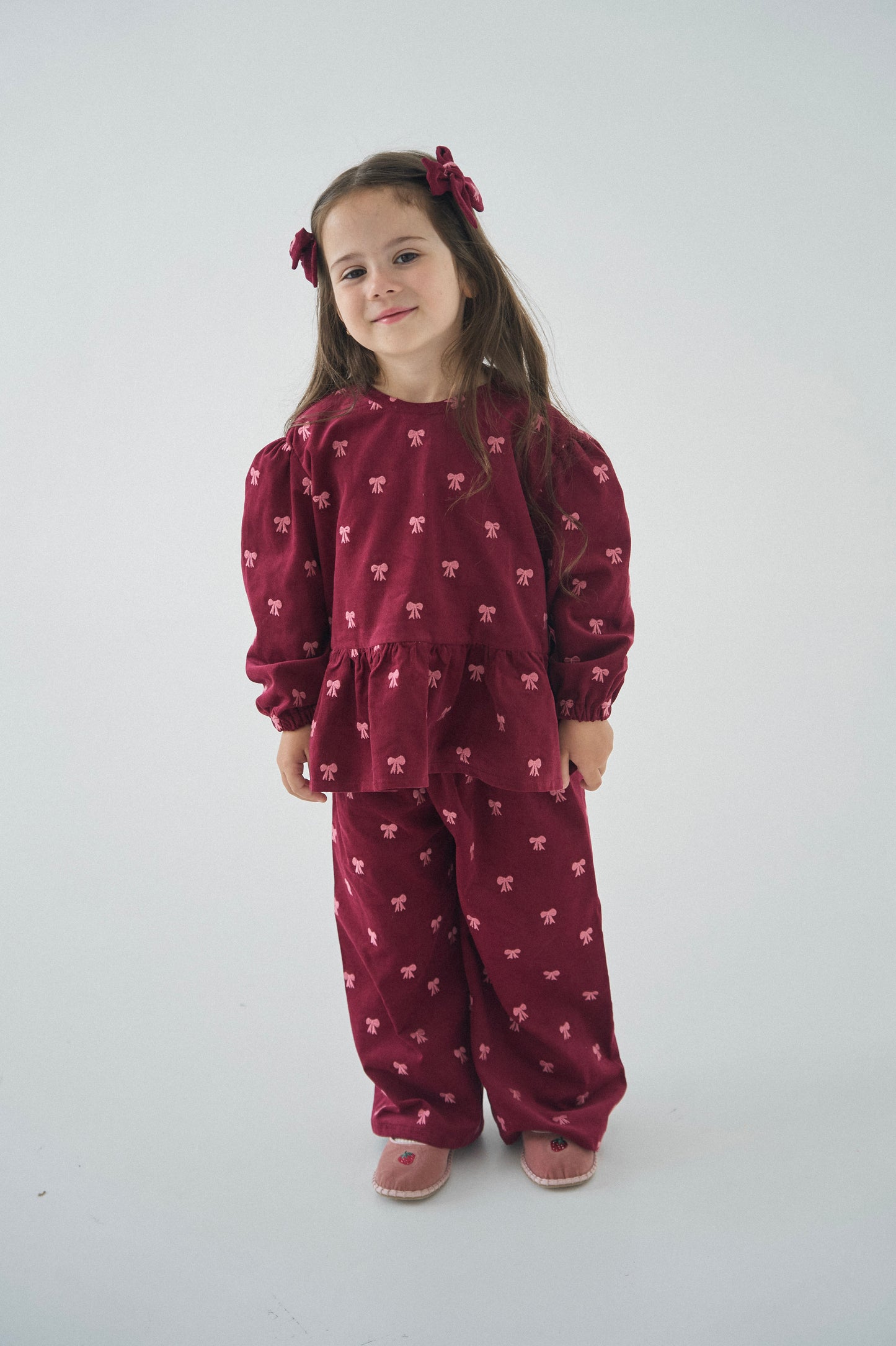 Komplet w kokardki - 2kolory