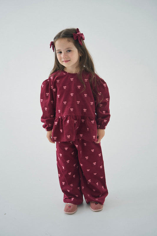 Komplet w kokardki - 2kolory