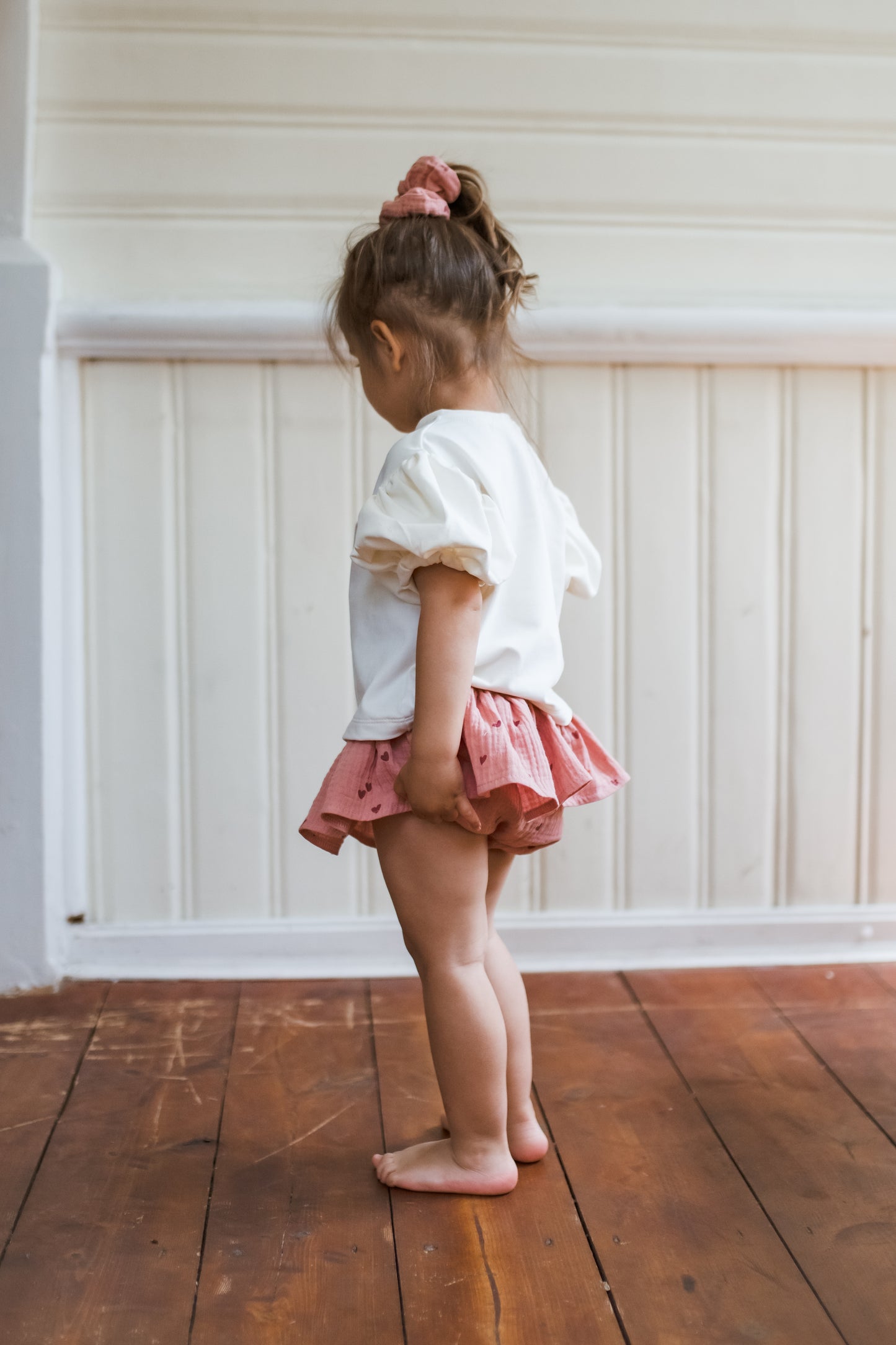 Bloomers z baskinką w serca