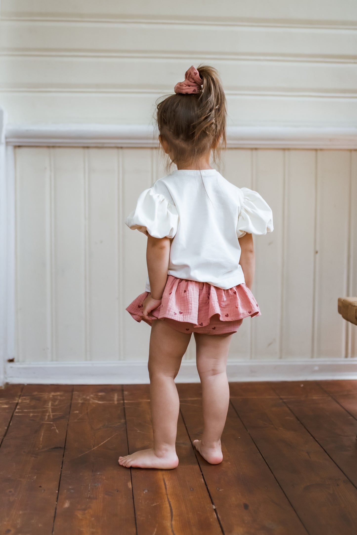 Bloomers z baskinką w serca