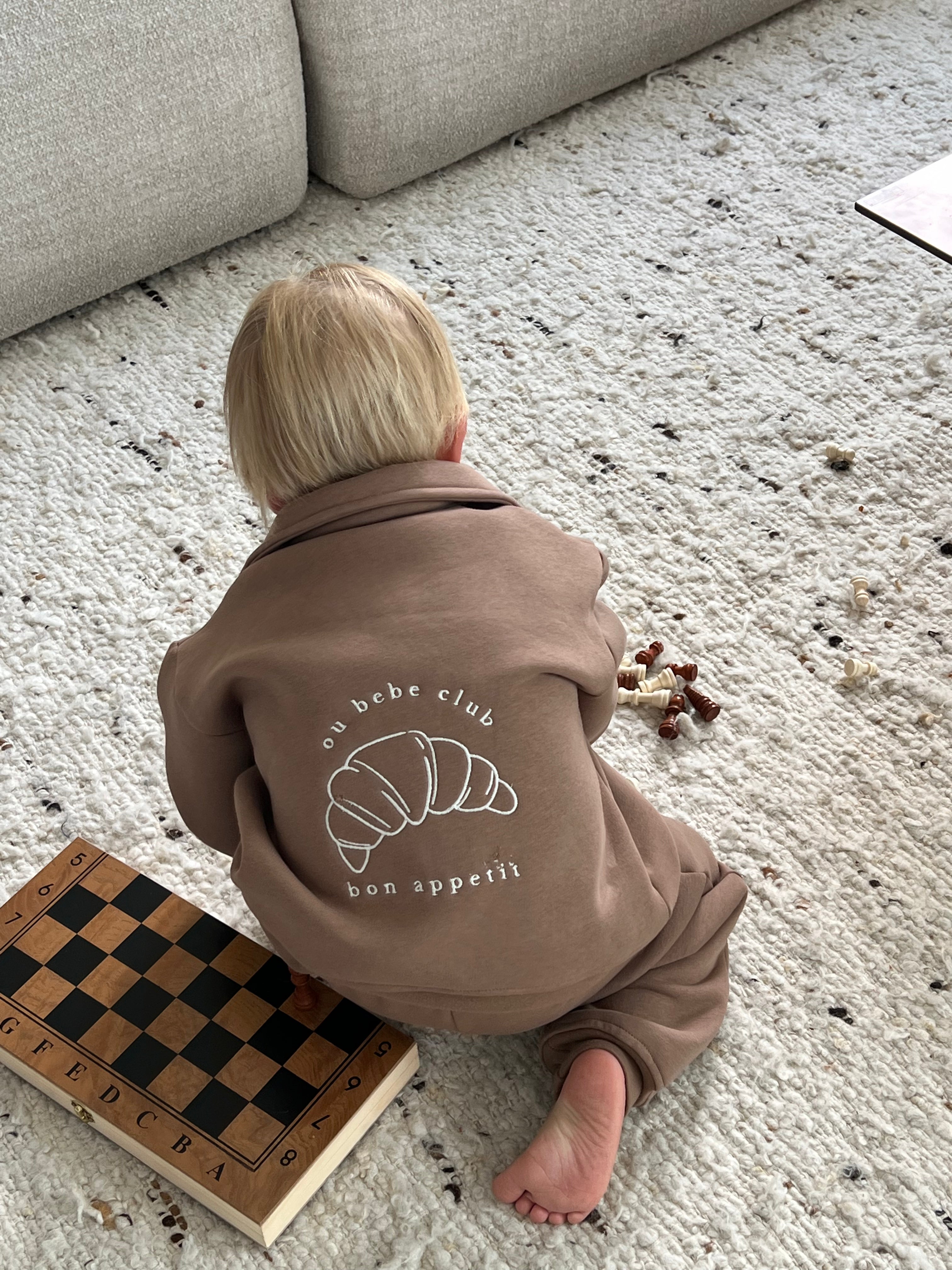 Dres z logo - karmelowy