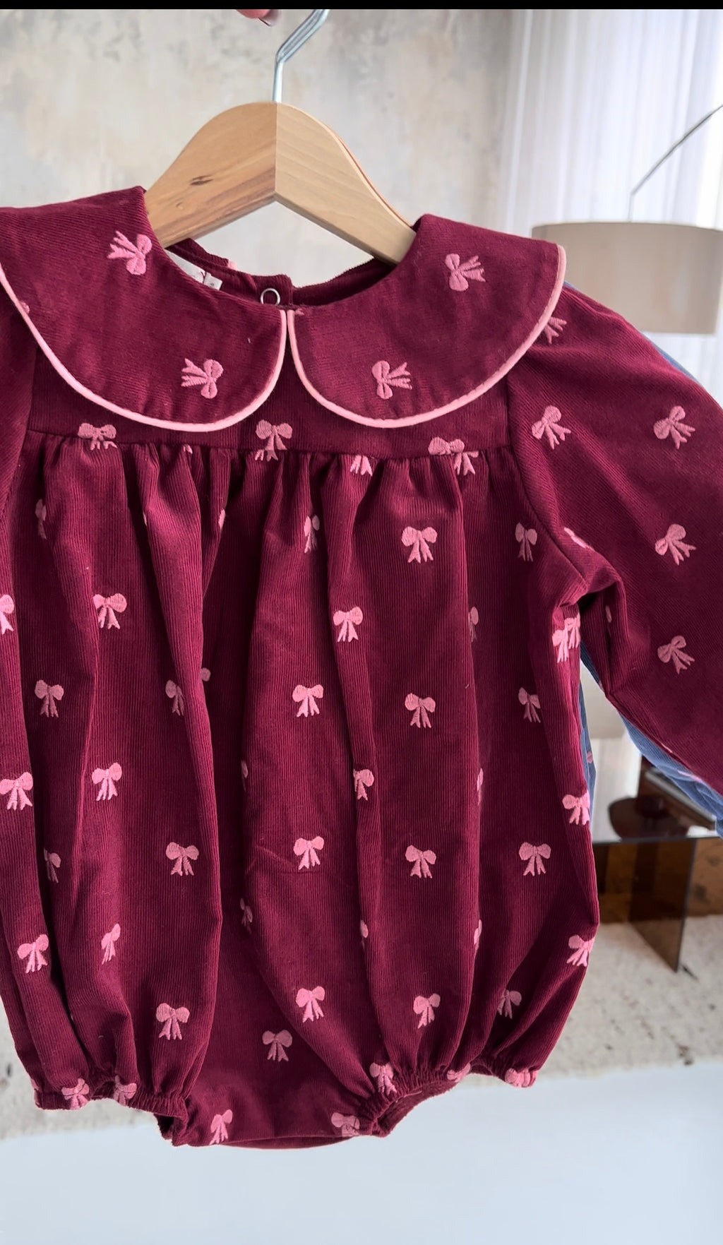 Vichy lace rompers
