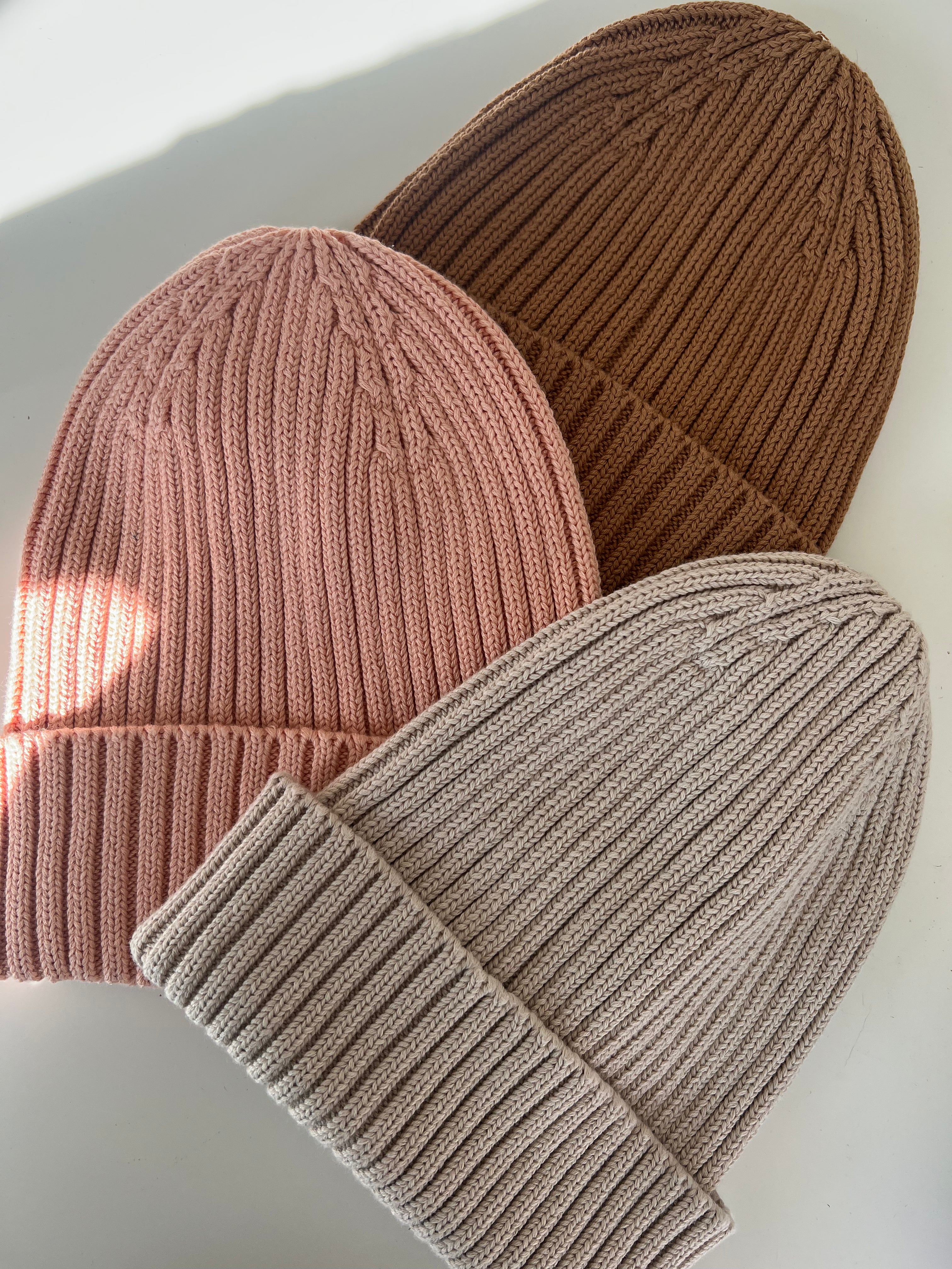Czapka beanie 100% bawełna
