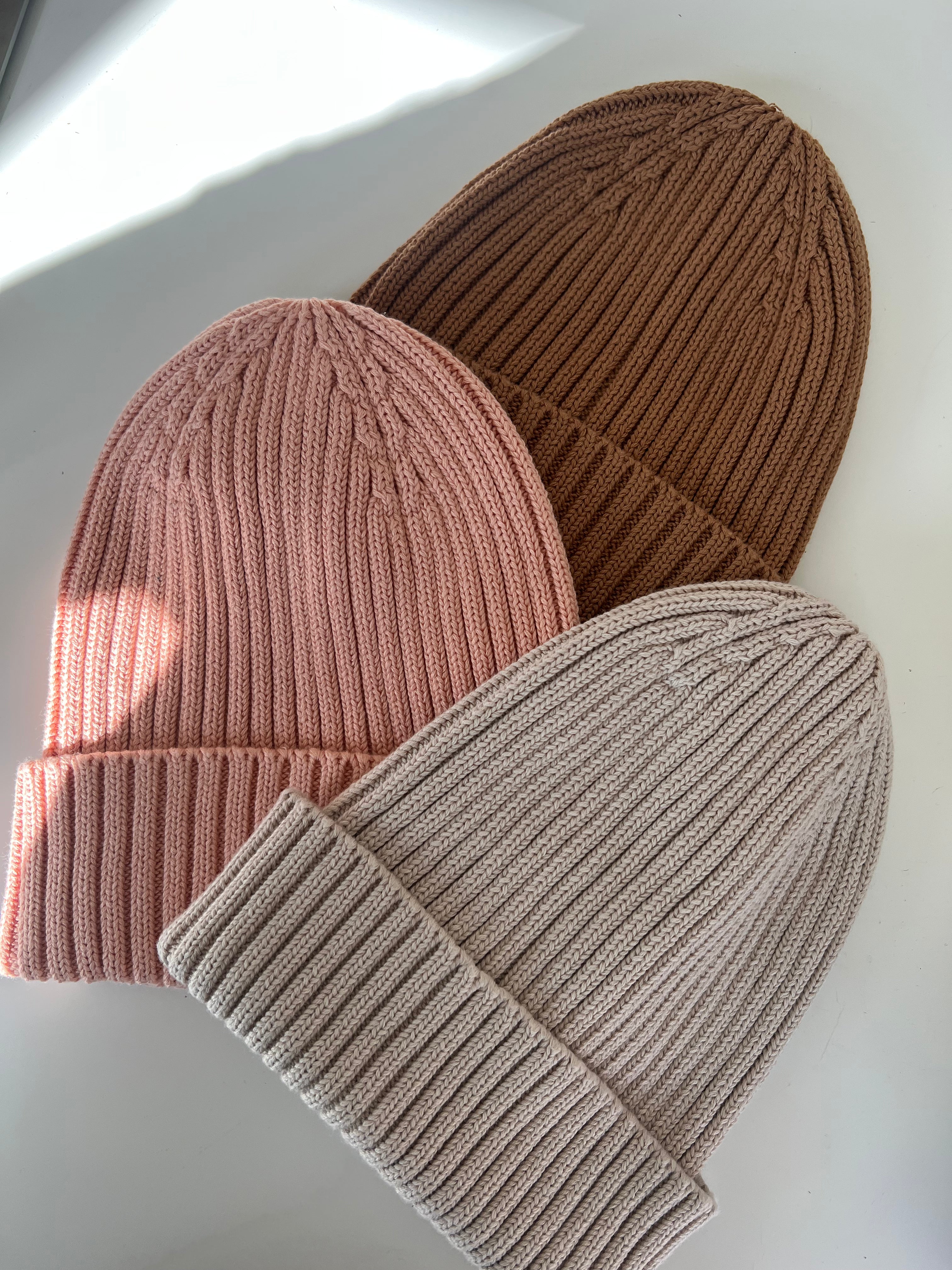 Czapka beanie 100% bawełna
