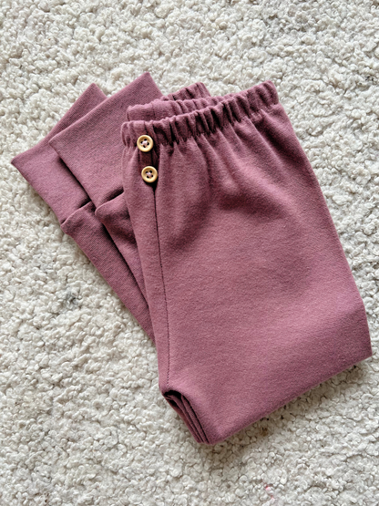 Legginsy z guzikami Organic Malwa