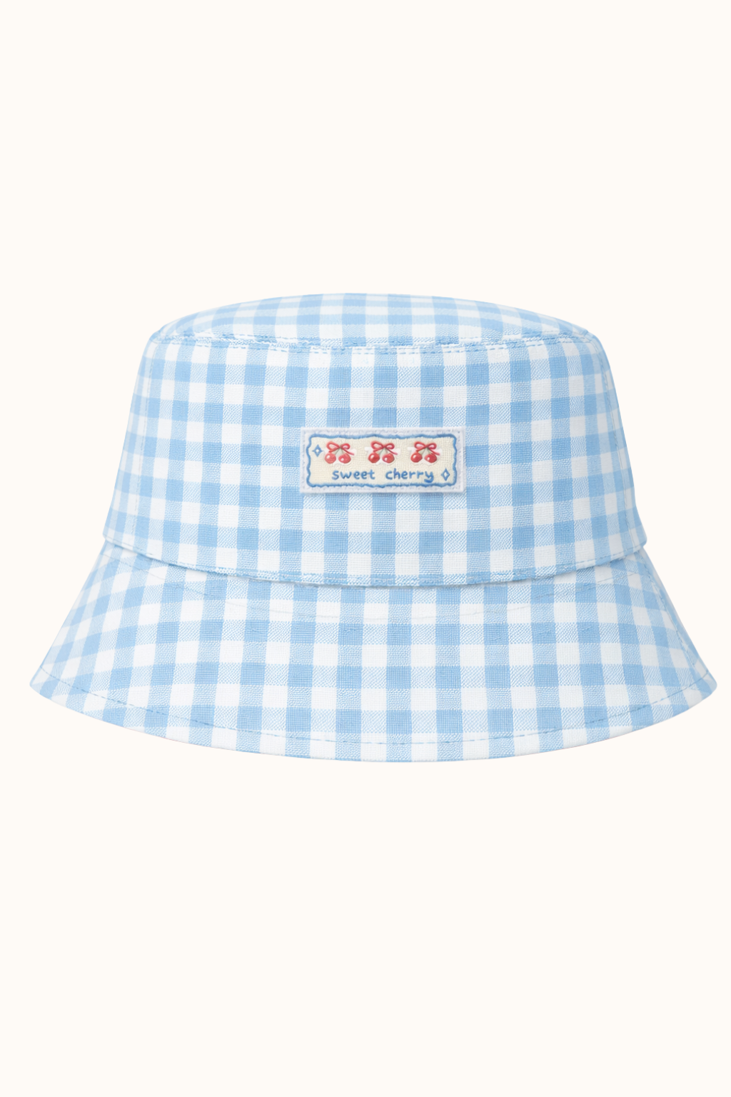SPRING kapelusz bucket hat z naszywką