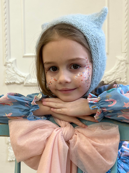 Czapka z uszkami kitty bonnet