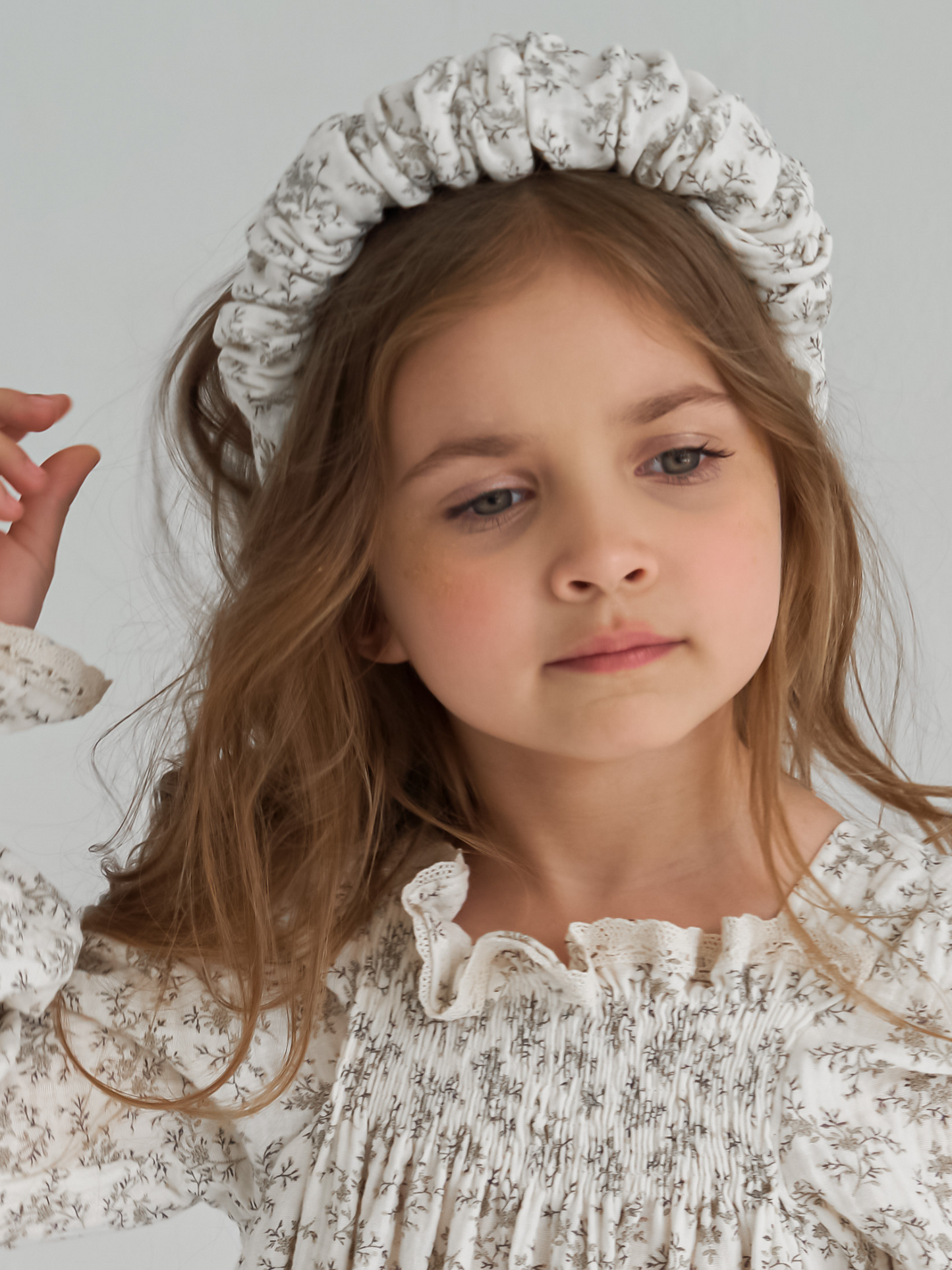 Opaska w kwiatuszki vintage meadow